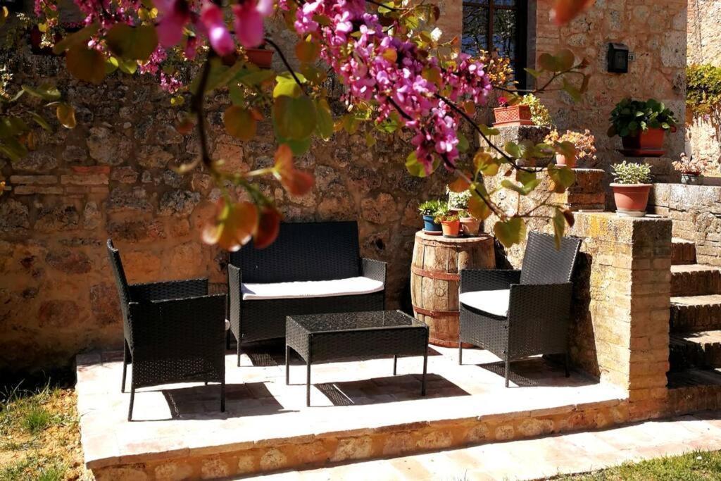 Claudia Vacanza Toscana - Appartamento Melograno -10 Min Da Siena โซวิชิลเล ภายนอก รูปภาพ