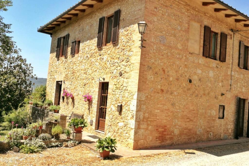Claudia Vacanza Toscana - Appartamento Melograno -10 Min Da Siena โซวิชิลเล ภายนอก รูปภาพ