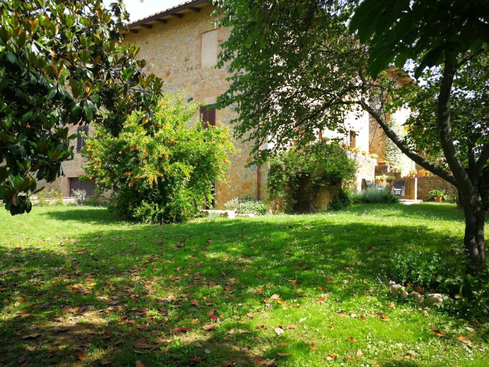 Claudia Vacanza Toscana - Appartamento Melograno -10 Min Da Siena โซวิชิลเล ภายนอก รูปภาพ